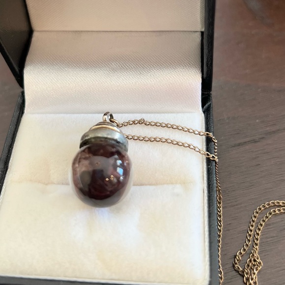 Vintage CACO 1/20 12K gold floating pendant necklace - Picture 4 of 6